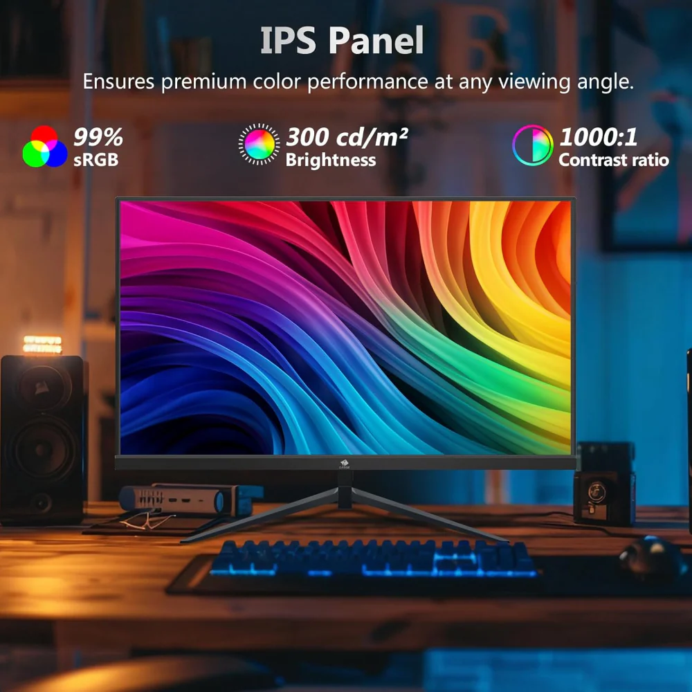 Z-EDGE 300Hz IPS Gaming Monitor, FHD 1920x1080, Flat Panel Gaming Monitor, FreeSync - Image 7