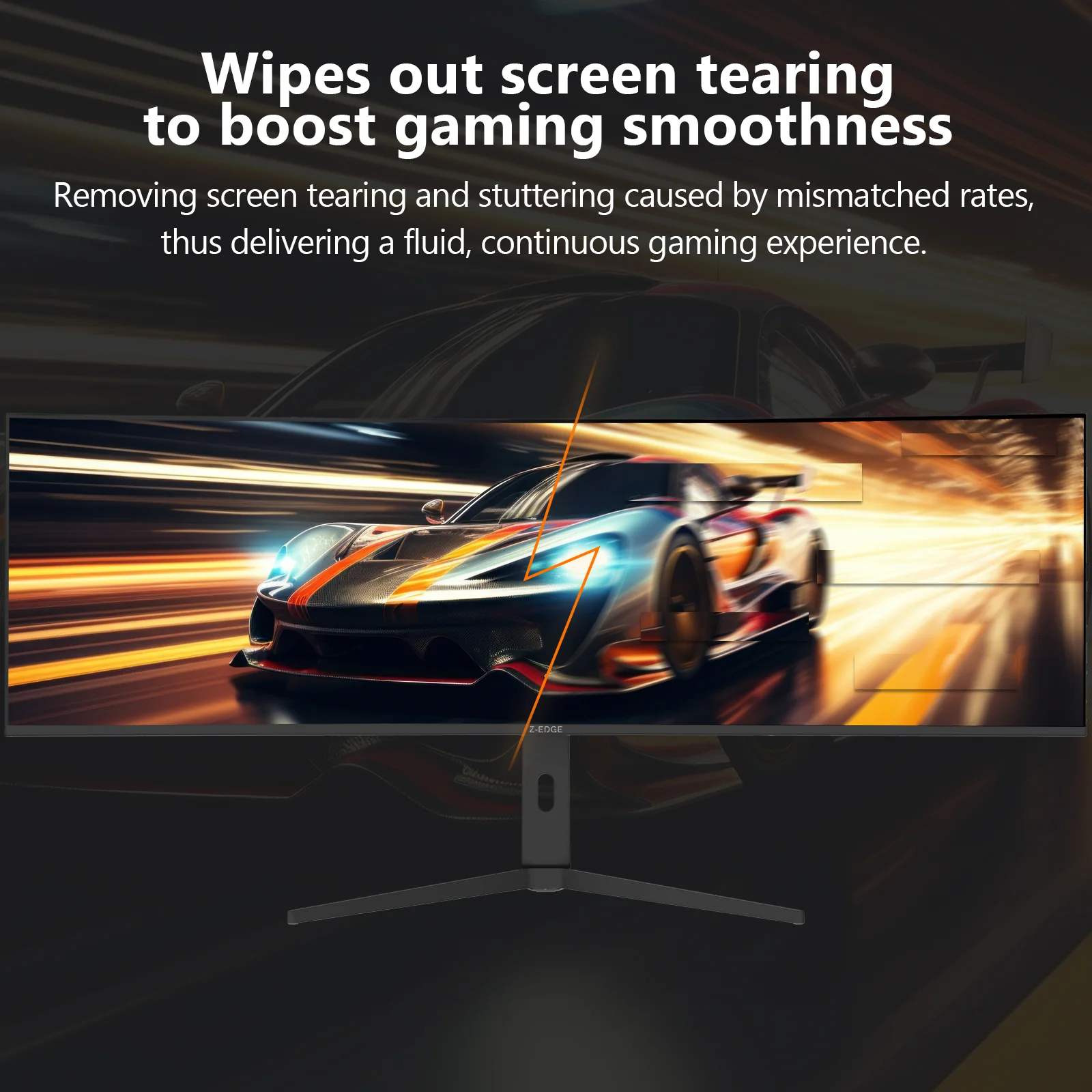 Z-EDGE UG49W 49" 144Hz 32:9 DQHD IPS Curved Gaming Monitor, 5120x1440 Dual QHD, IPS Panel - Image 5