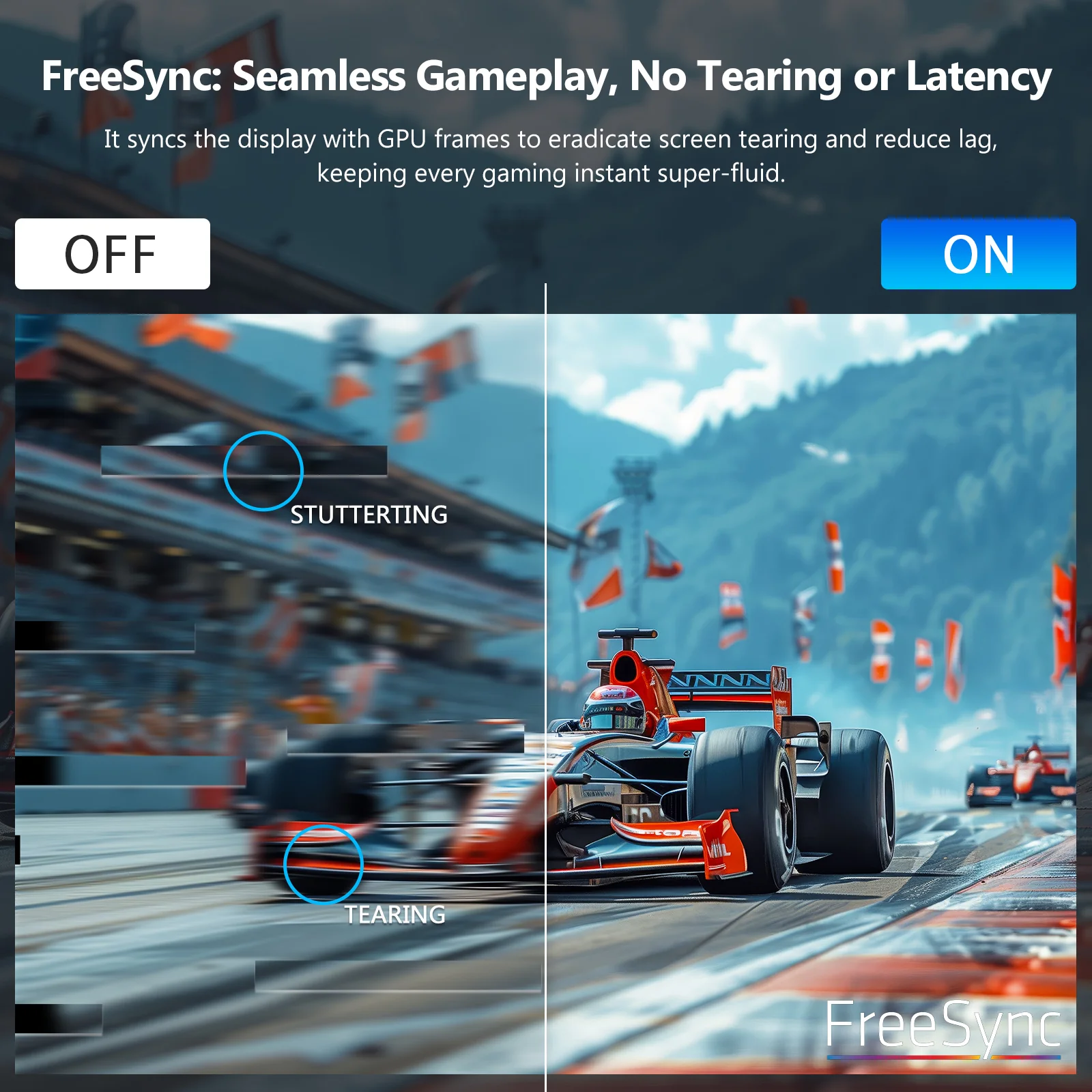 AGEX A27I4K 27inch 4K UHD 3840x2160 60Hz PC Monitor, LED IPS 2xDP 2xHDMI Ratio 16:9 FreeSync HDR Brightness 400cd/m² Gaming Screen VESA 100x100mm - Image 7