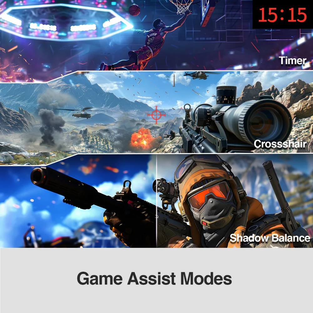 AGEX AG25S 24.5" 400Hz IPS LED GAMING MONITOR, 1080P 1ms HDR FreeSync 2xHDMI & DP Ports PC Screen - Image 5