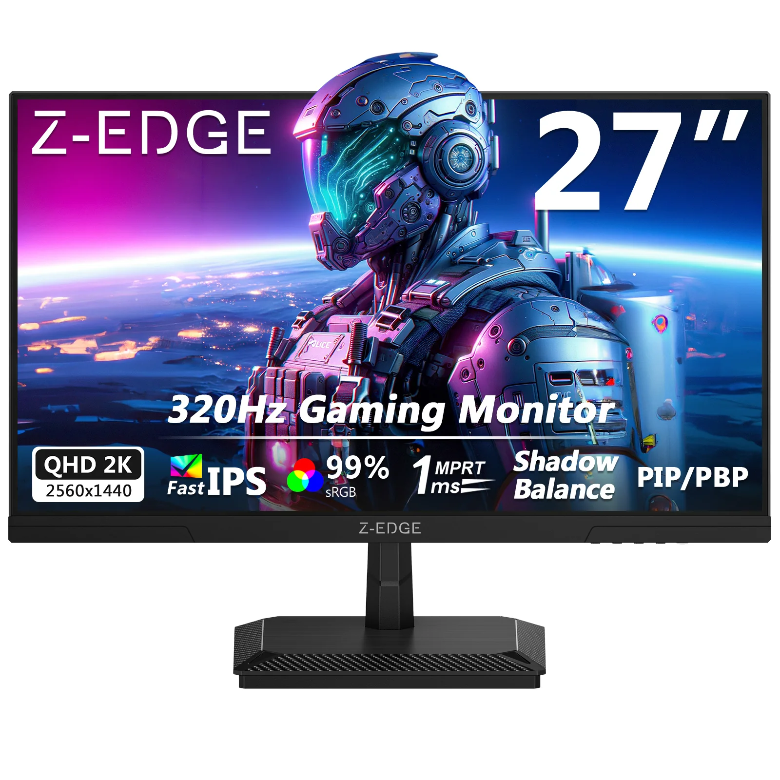 Z-EDGE G27IS 27" 320Hz 2K IPS Gaming Monitor