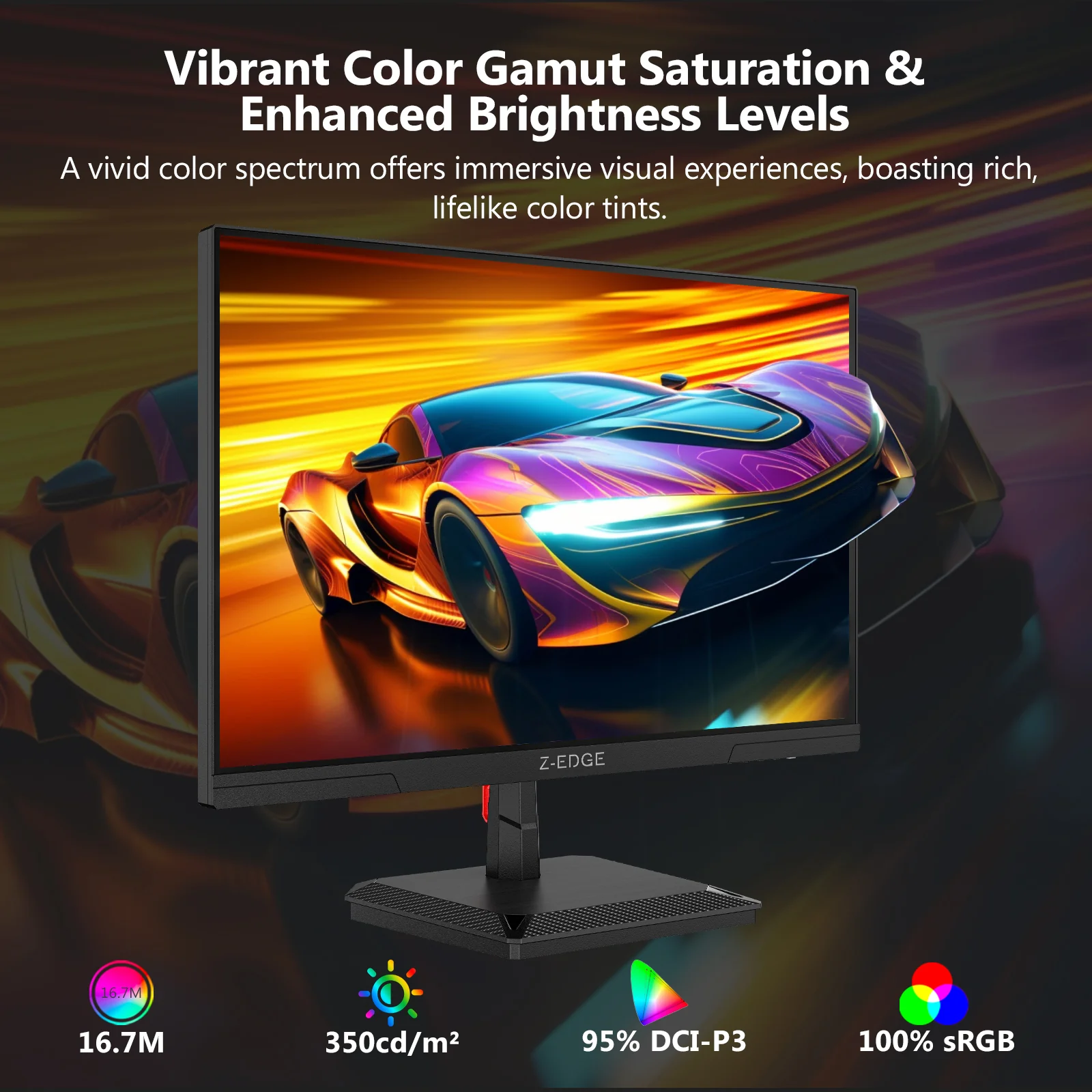Z-EDGE G27IS 27" 320Hz 2K IPS Gaming Monitor - Image 4