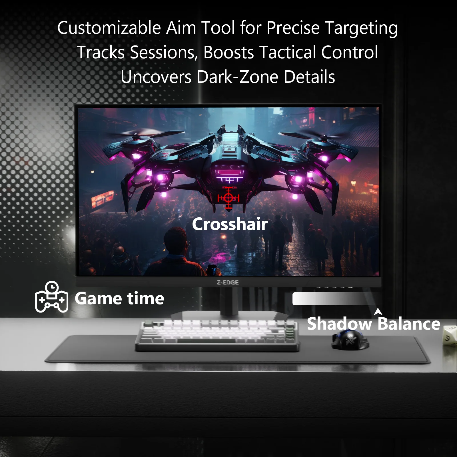 Z-EDGE G27IS 27" 320Hz 2K IPS Gaming Monitor - Image 5