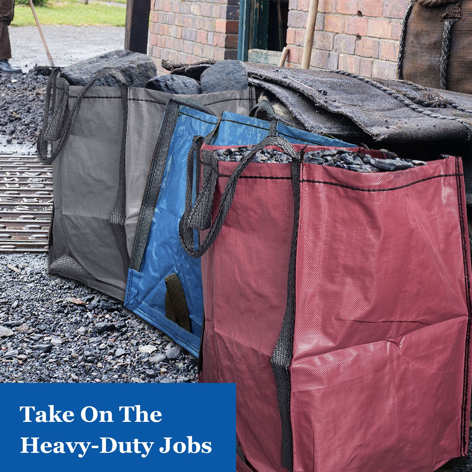 Improvements by Z-EDGE Heavy Duty Home and Yard Bags - 2-pack - Image 5