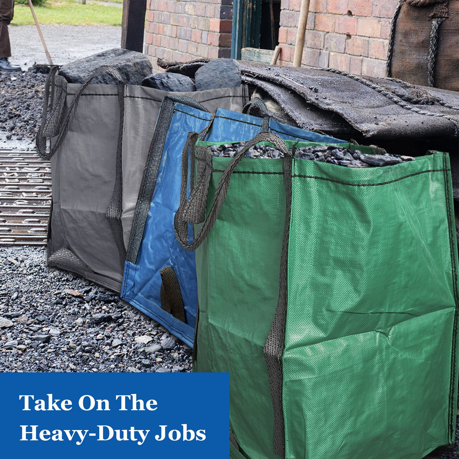 Improvements by Z-EDGE Heavy Duty Home and Yard Bags - 2-pack - Image 4