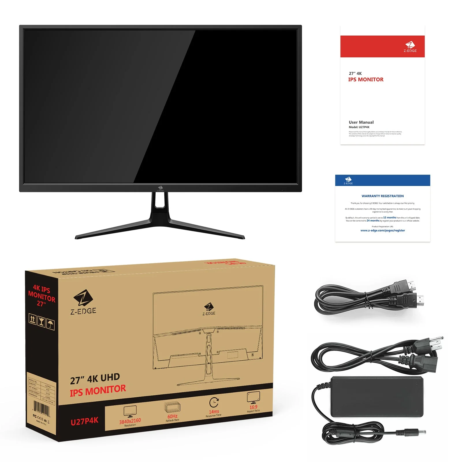 Refurbished: 27" 4K IPS Monitor UHD 60Hz Eye-Care Tech Support VESA mount - Image 10