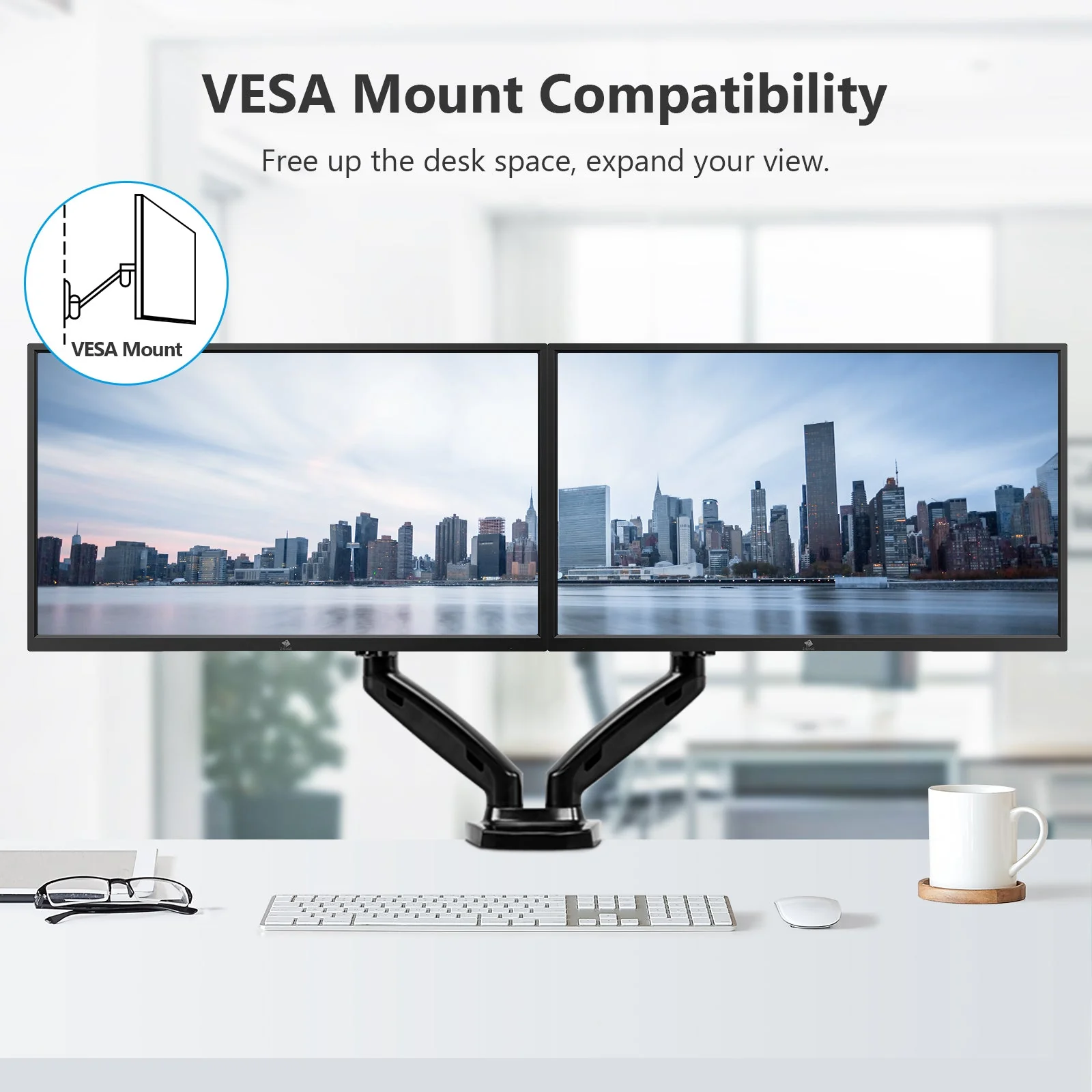 Refurbished: 27" 4K IPS Monitor UHD 60Hz Eye-Care Tech Support VESA mount - Image 5