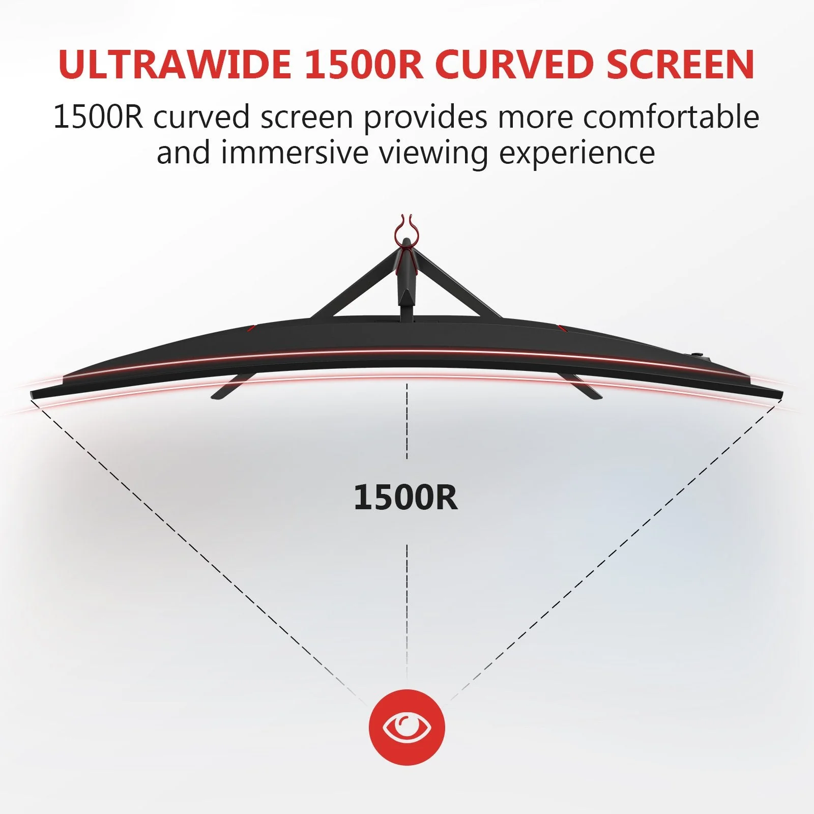 Refurbished: Z-EDGE 27" 240Hz/280Hz Curved Gaming Monitor - Image 5