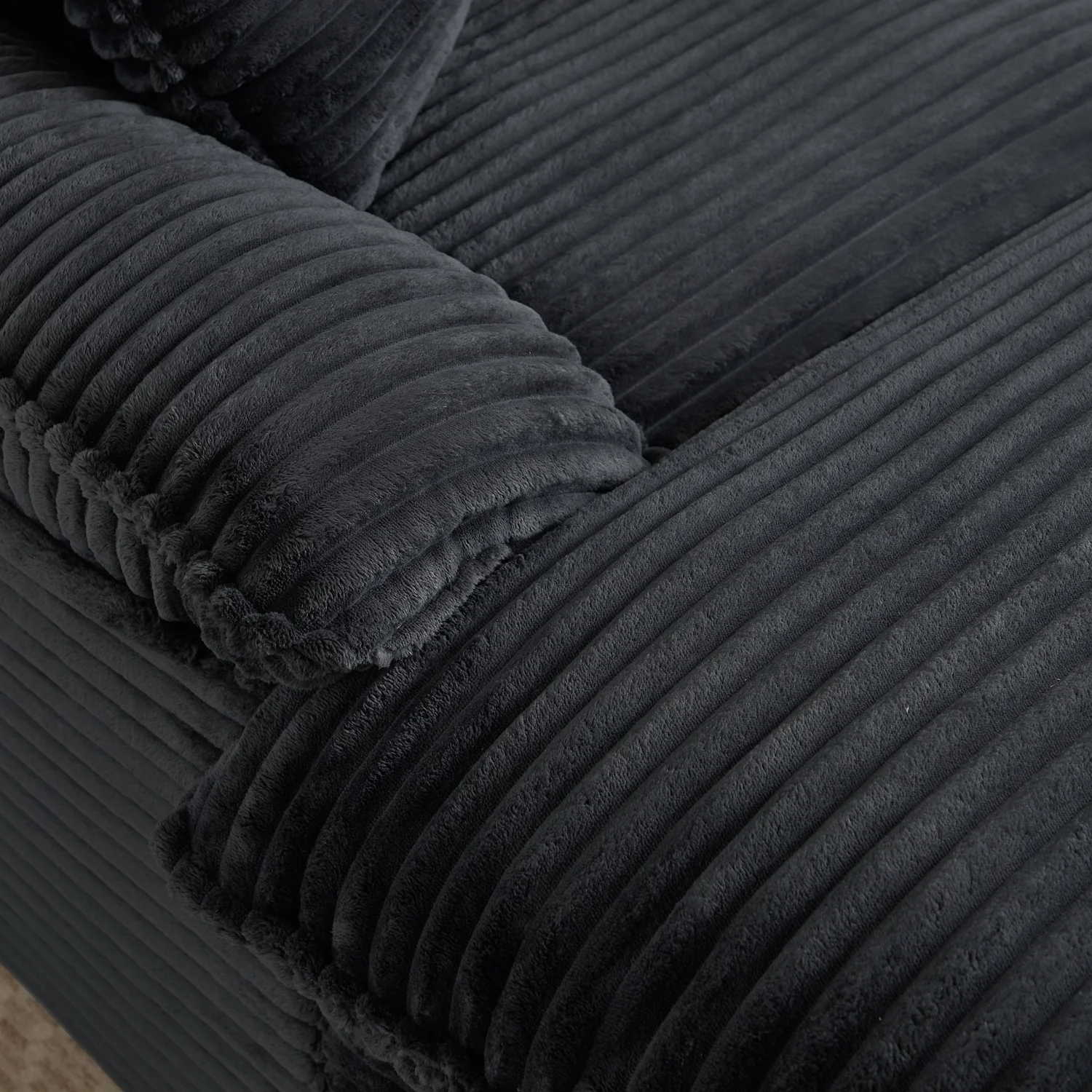 Large Single-Seat Sofa with Ottoman – Modular Design, Removable & Washable Covers, 300 lbs Capacity - Image 23