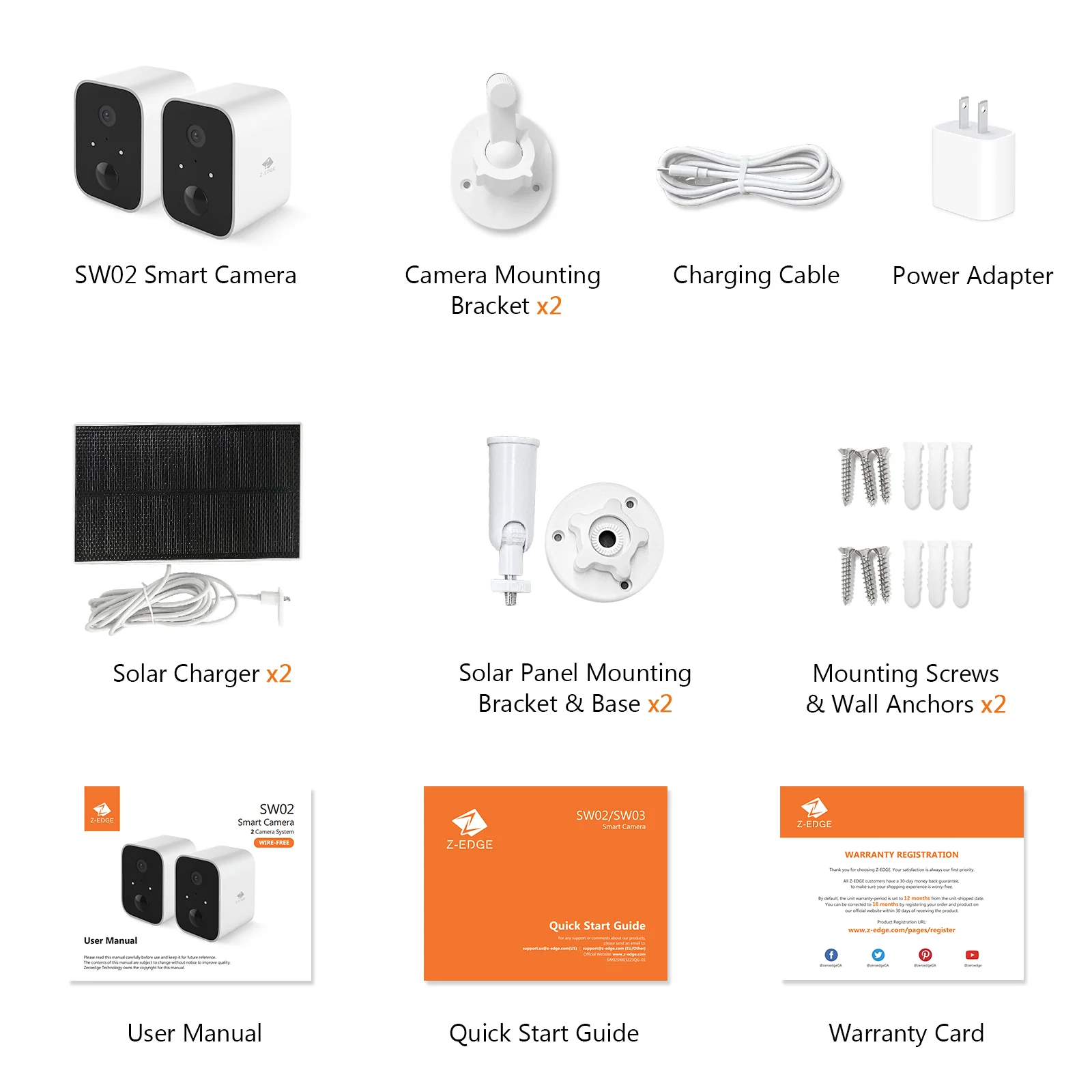 SW02 Wireless Smart Camera with Solar Panel - Image 9