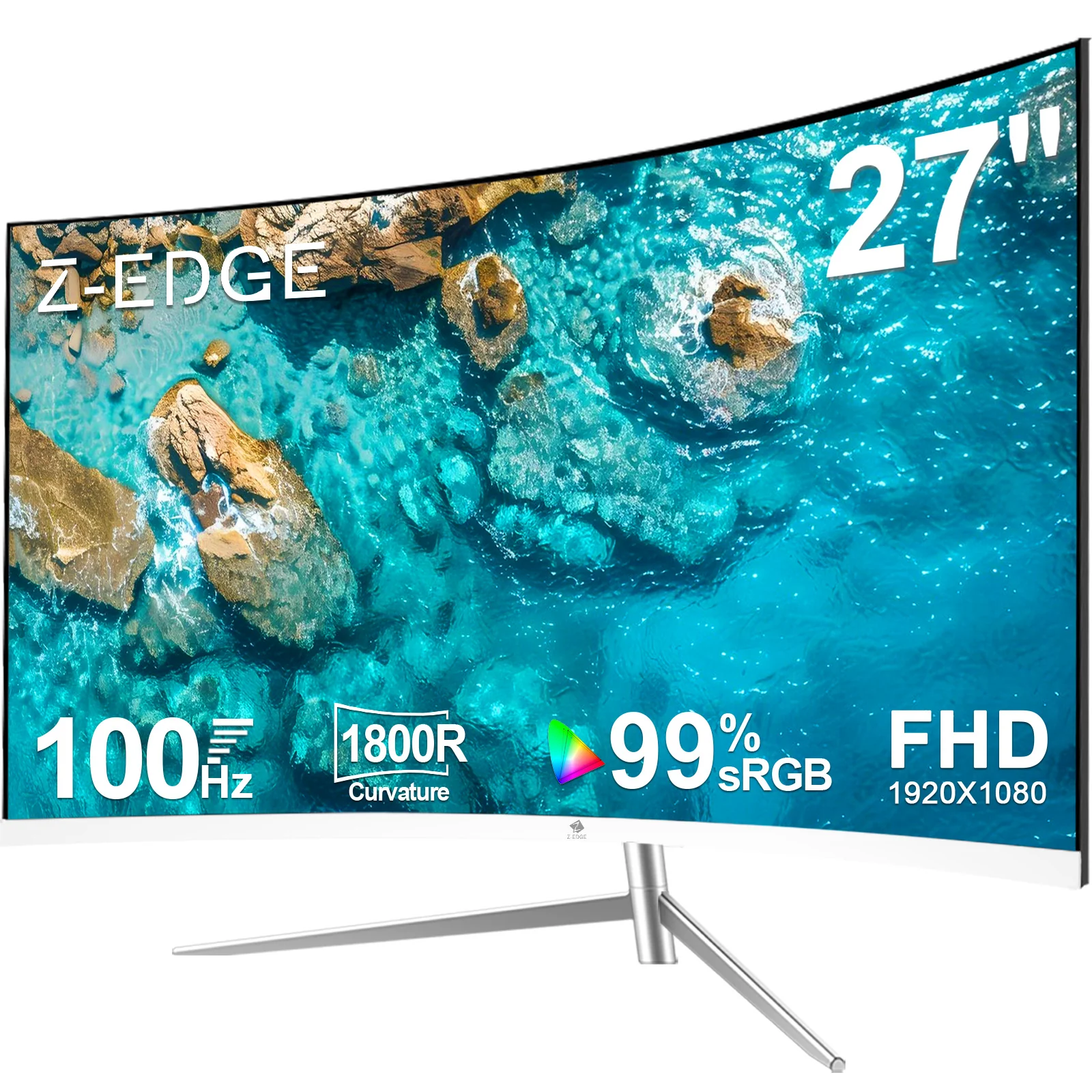 Z-EDGE  U27C 27" 100Hz Curved Monitor - Image 3