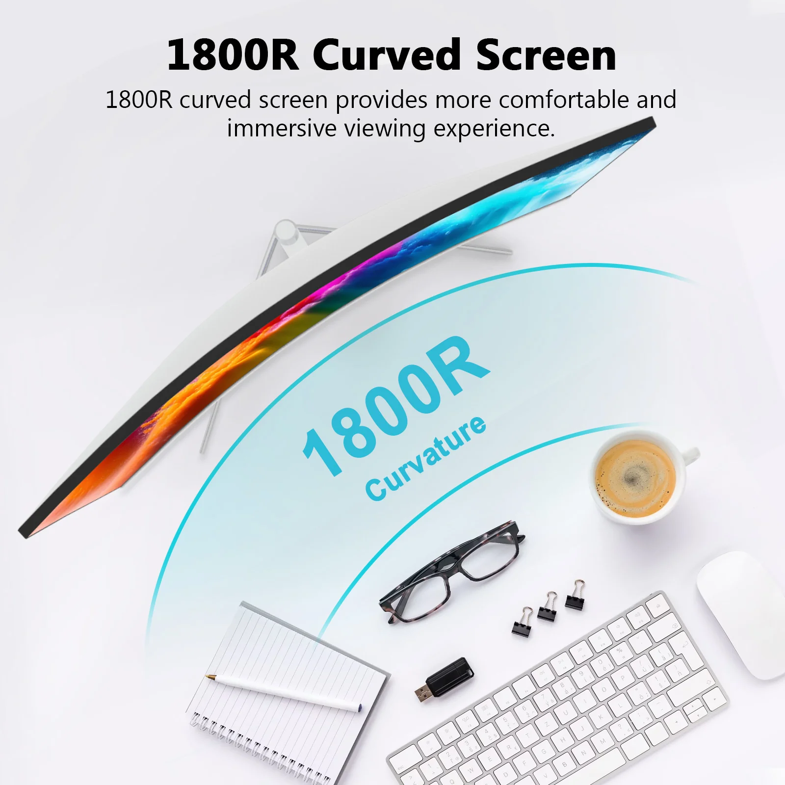 Z-EDGE  U27C 27" 100Hz Curved Monitor - Image 7
