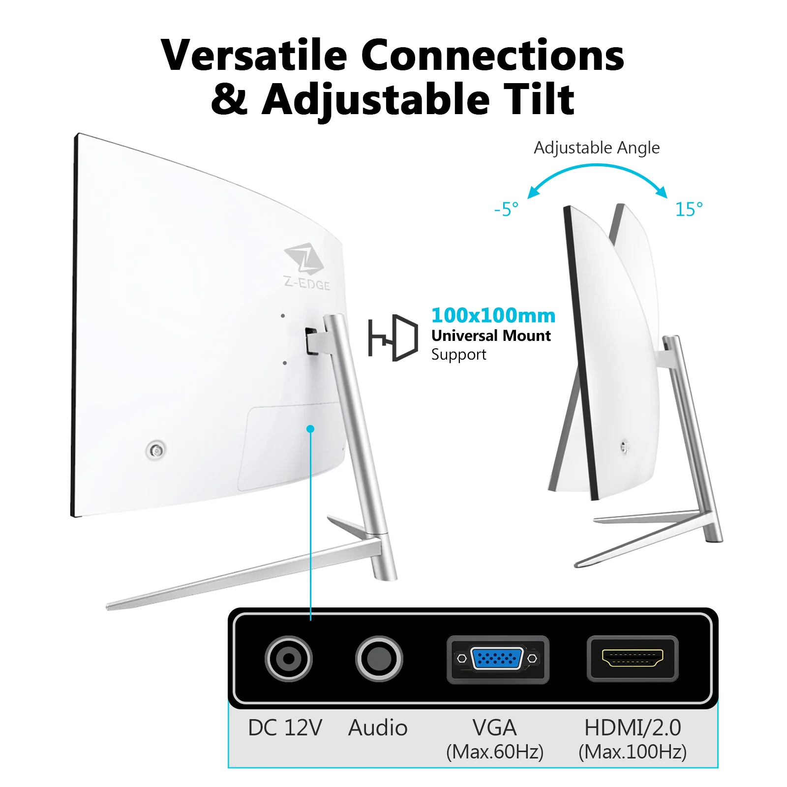 Z-EDGE  U27C 27" 100Hz Curved Monitor - Image 6