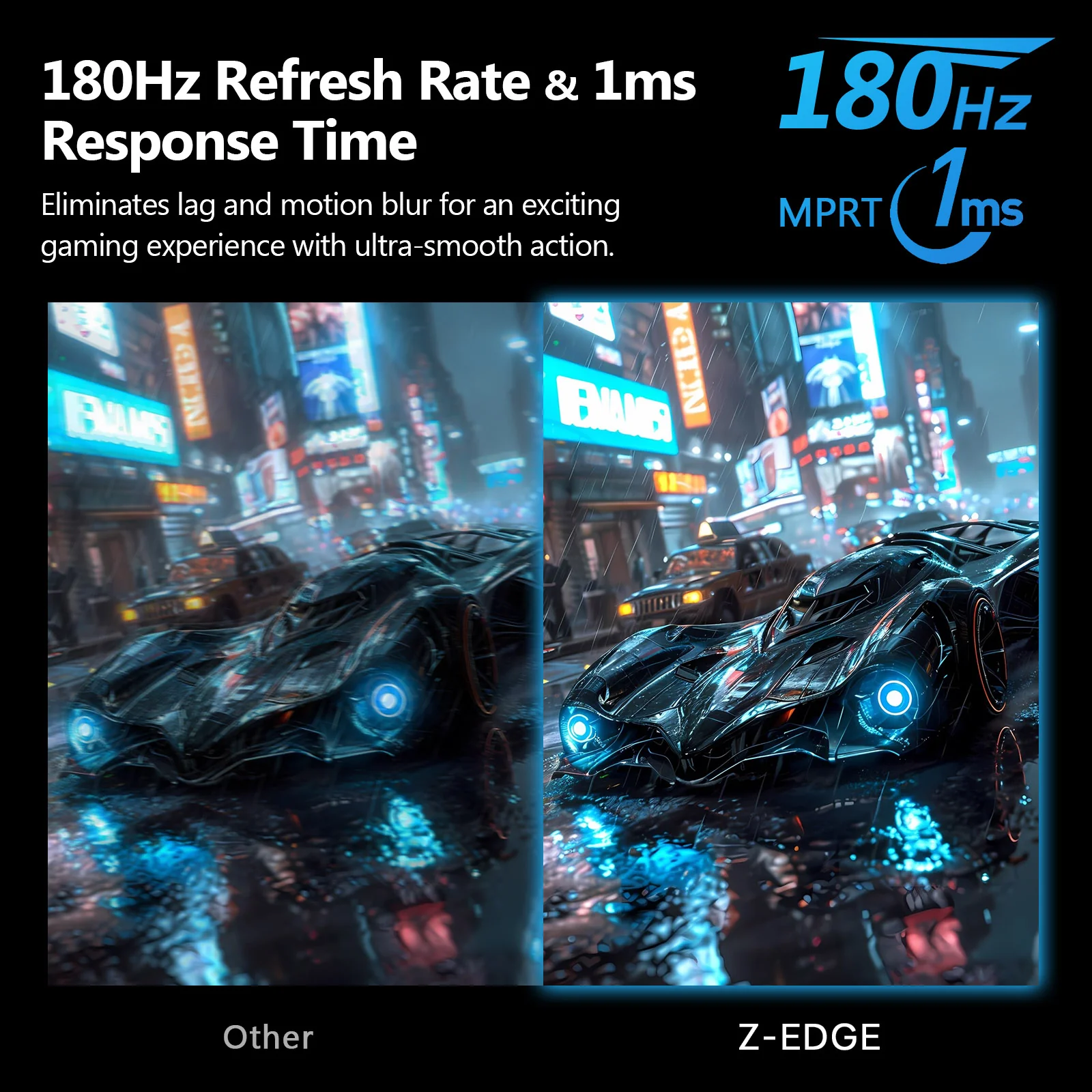Z-EDGE UG24F 24" 180Hz IPS Gaming Monitor - Image 4