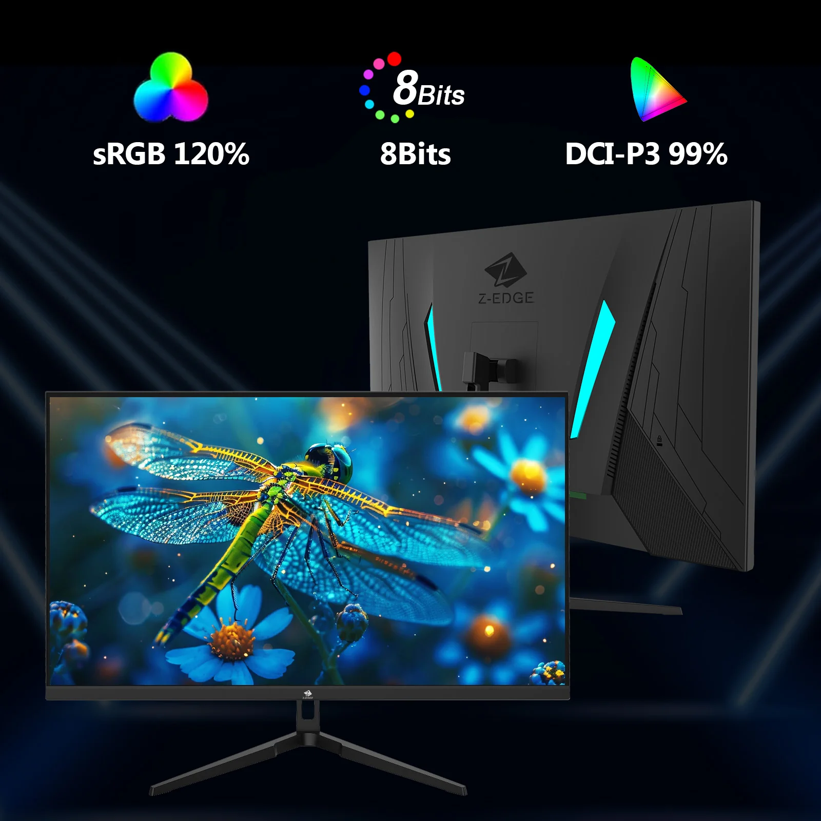 Z-EDGE UG24F 24" 180Hz IPS Gaming Monitor - Image 5