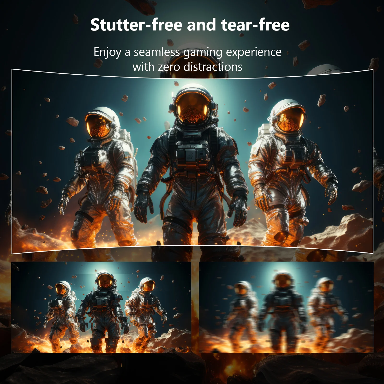 Z-EDGE 27-inch Curved Gaming Monitor 16:9 1920x1080 280Hz 1ms Frameless LED Gaming Monitor, UG27P, DP HDMI - Image 5