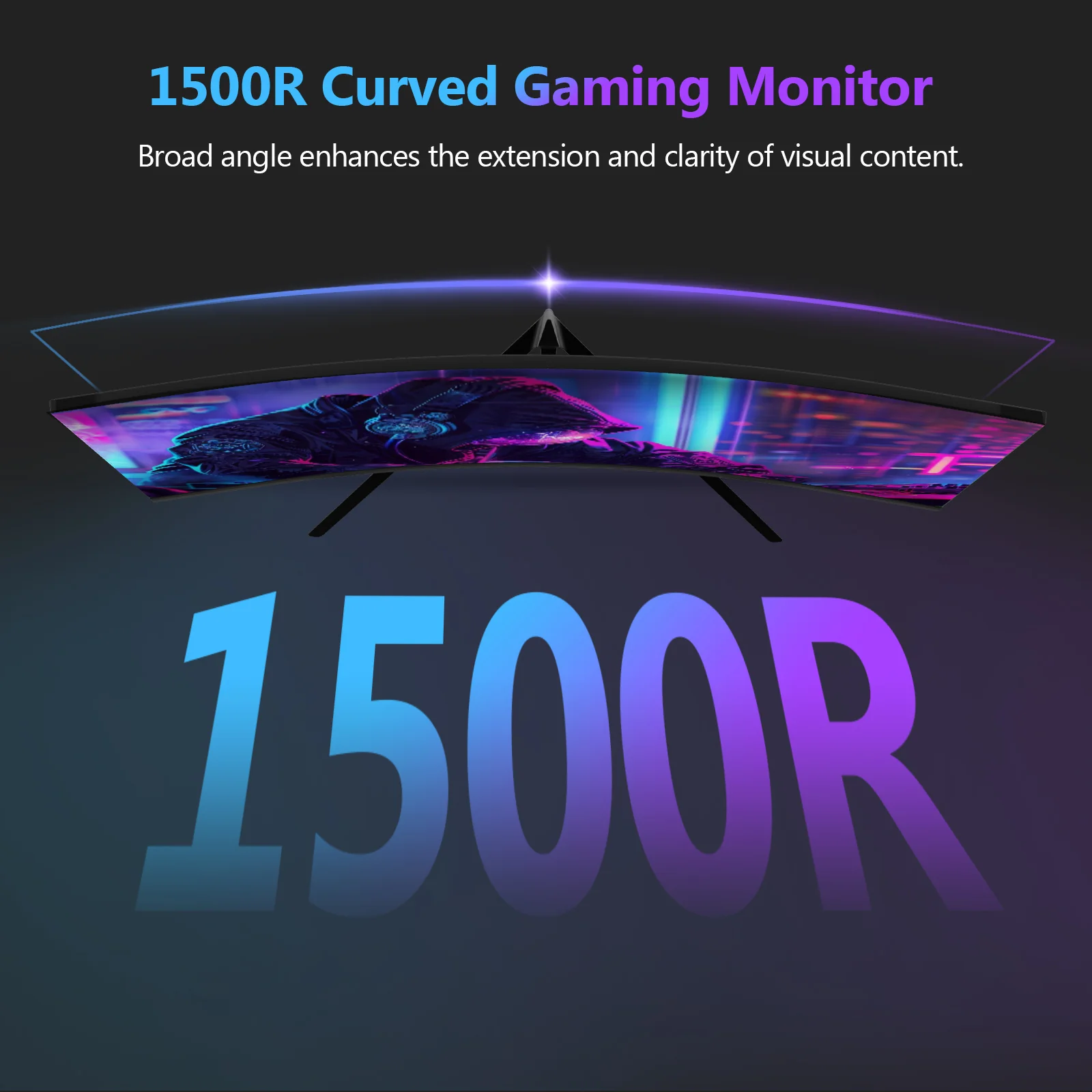 Z-EDGE UG27Q 27'' 165Hz QHD Curved Gaming Monitor - Image 5