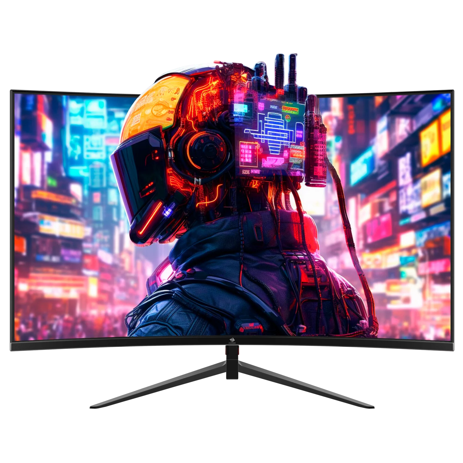 Refurbished: Z-EDGE 27 Inch Curved Gaming Monitor 165Hz(DP) 144Hz(HDMI) 1ms 2K Resolution 2560x1440 Frameless LED Gaming Monitor Support Wall Mount