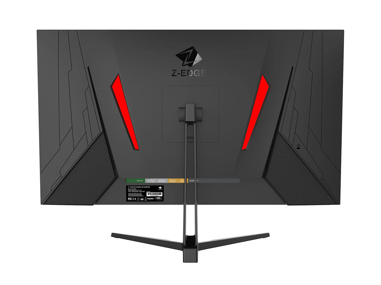 Z-EDGE UG27QF 27" QHD 144Hz Black IPS Gaming Monitor - Image 6