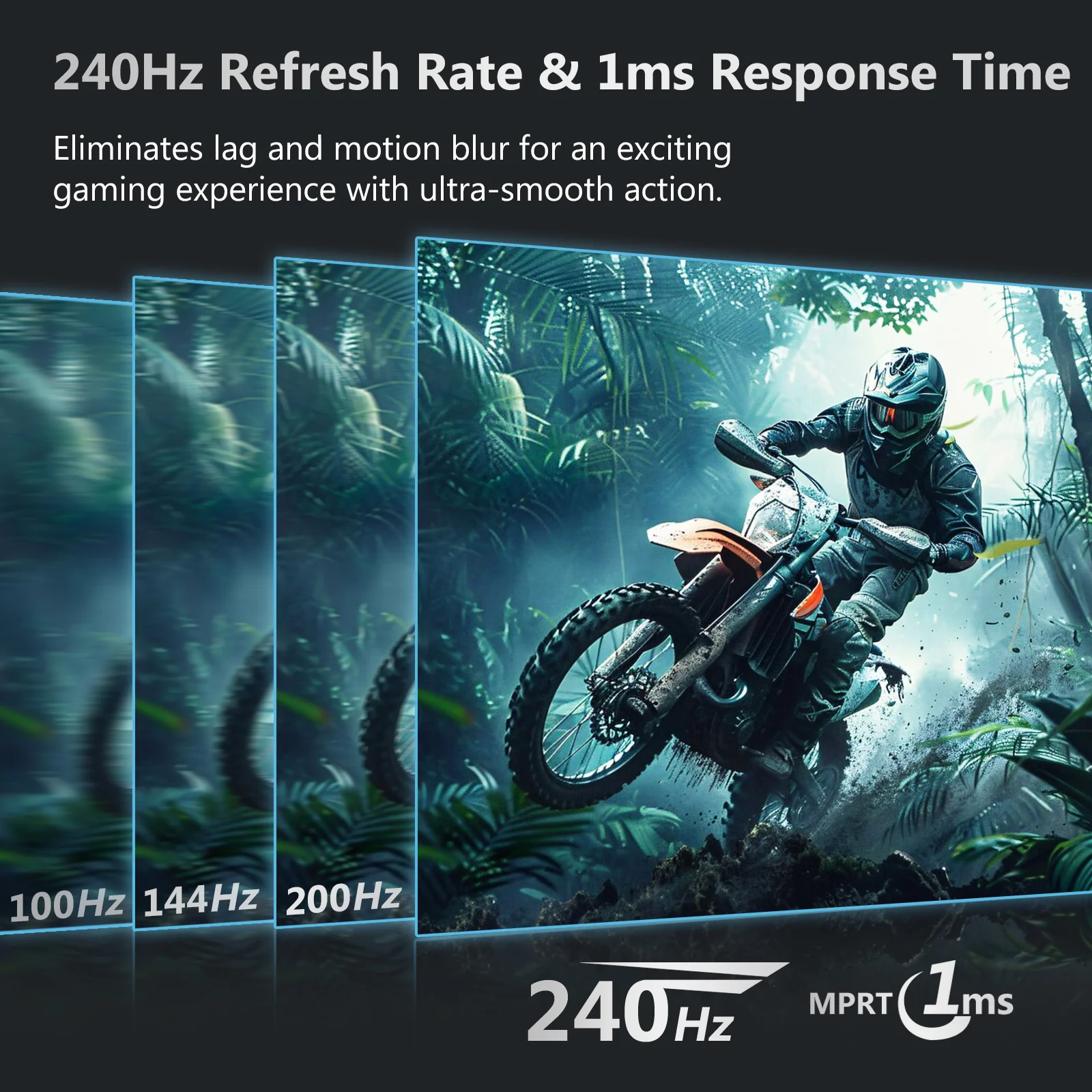 Z-EDGE UG27QS 27" 240Hz QHD IPS Gaming Monitor - Image 3