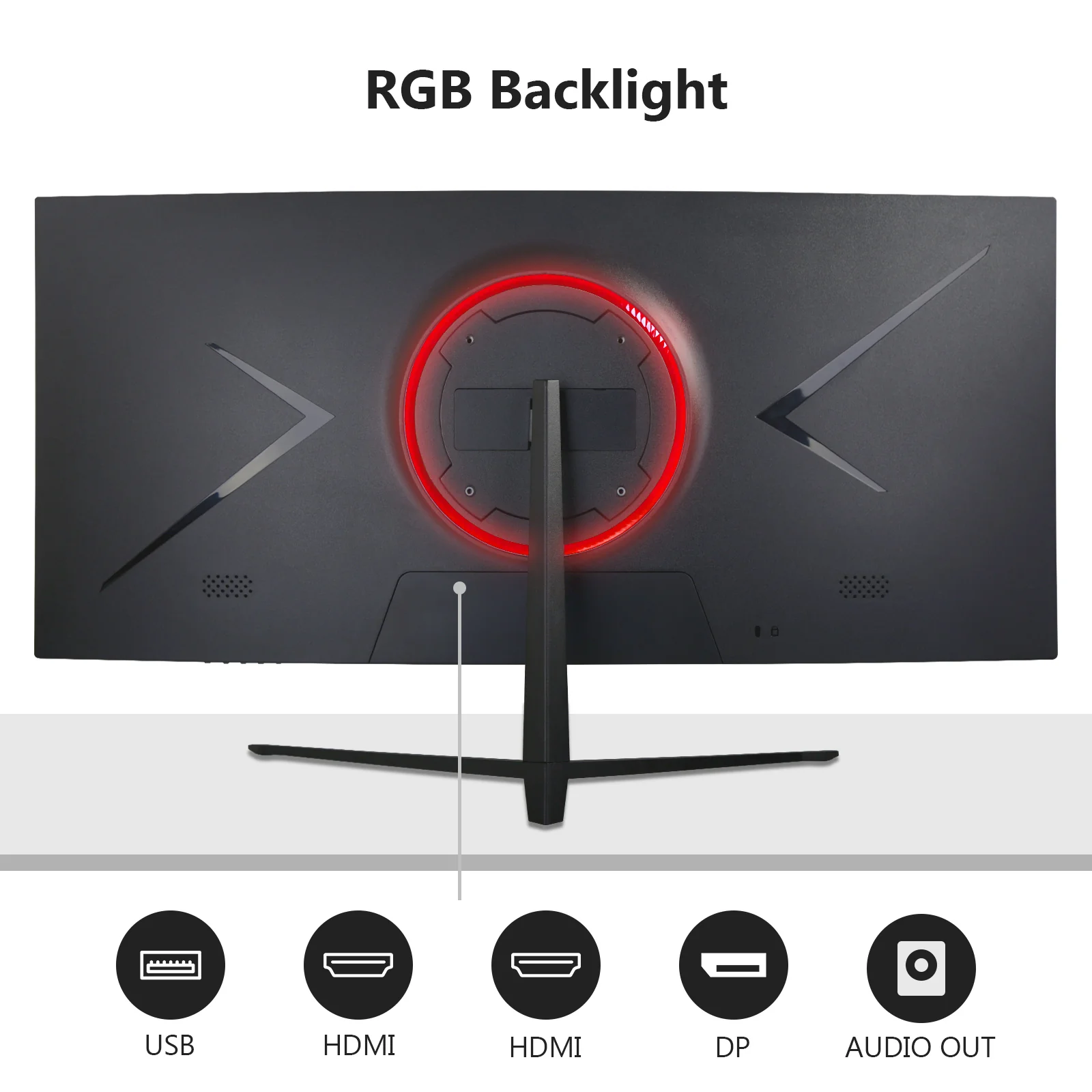 Refurbished: Z-EDGE 30" 200Hz Ultrawide Curved Gaming Monitor - Image 10