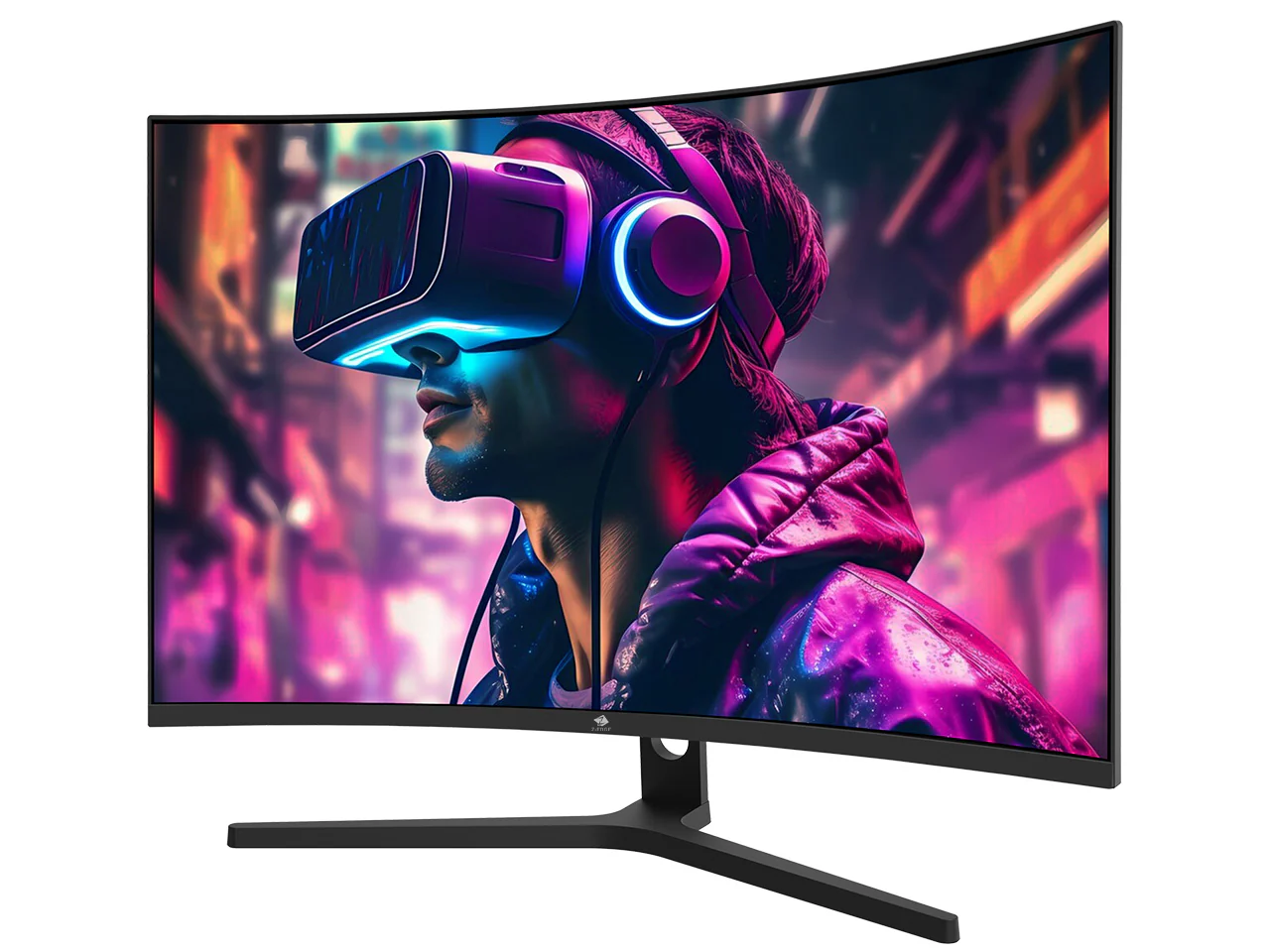 Z-Edge 27 inch Curved Gaming Monitor, FHD 1080P Gaming Monitor 165Hz VA 1ms 1500R Curved Monitor with Frameless LED, AMD Freesync Premium, 1x Display Port 1.4, 2X HDMI 2.0 - Image 3