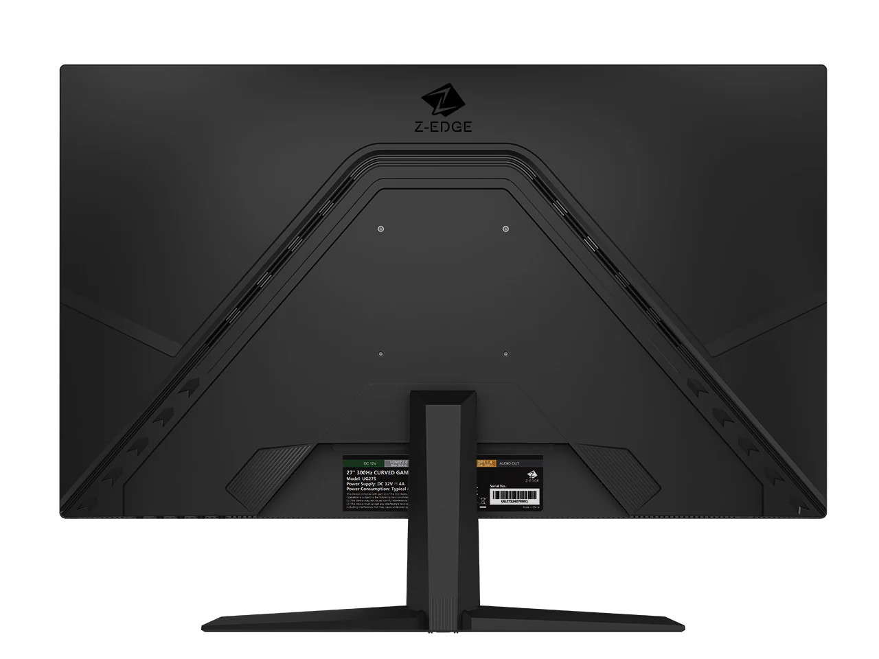 Z-Edge 27 Inch Curved Gaming Monitor 300Hz, 1ms 16:9 FHD 1080P Frameless, Eye Care, 2 DP, 2HDMI - Image 3
