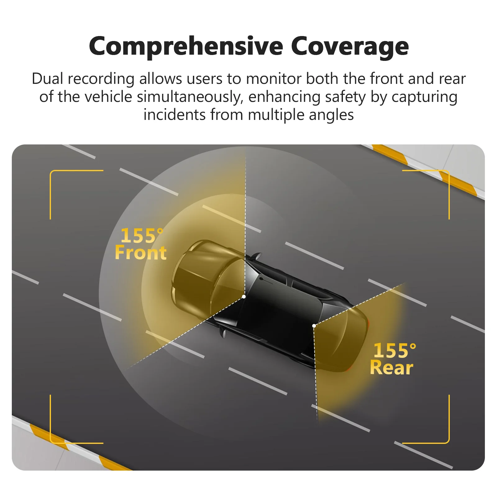Z-EDGE Z3D 4K + 1080P Dual Dash Cam - Image 4