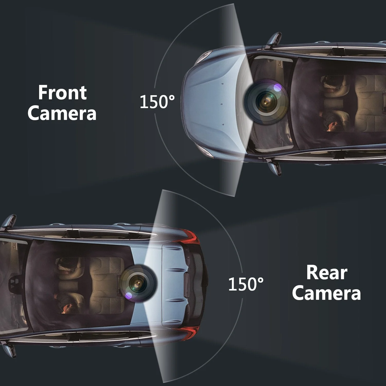 Refurbished: Z-EDGE Z3D 4K + 1080P Dual Dash Cam - Image 5