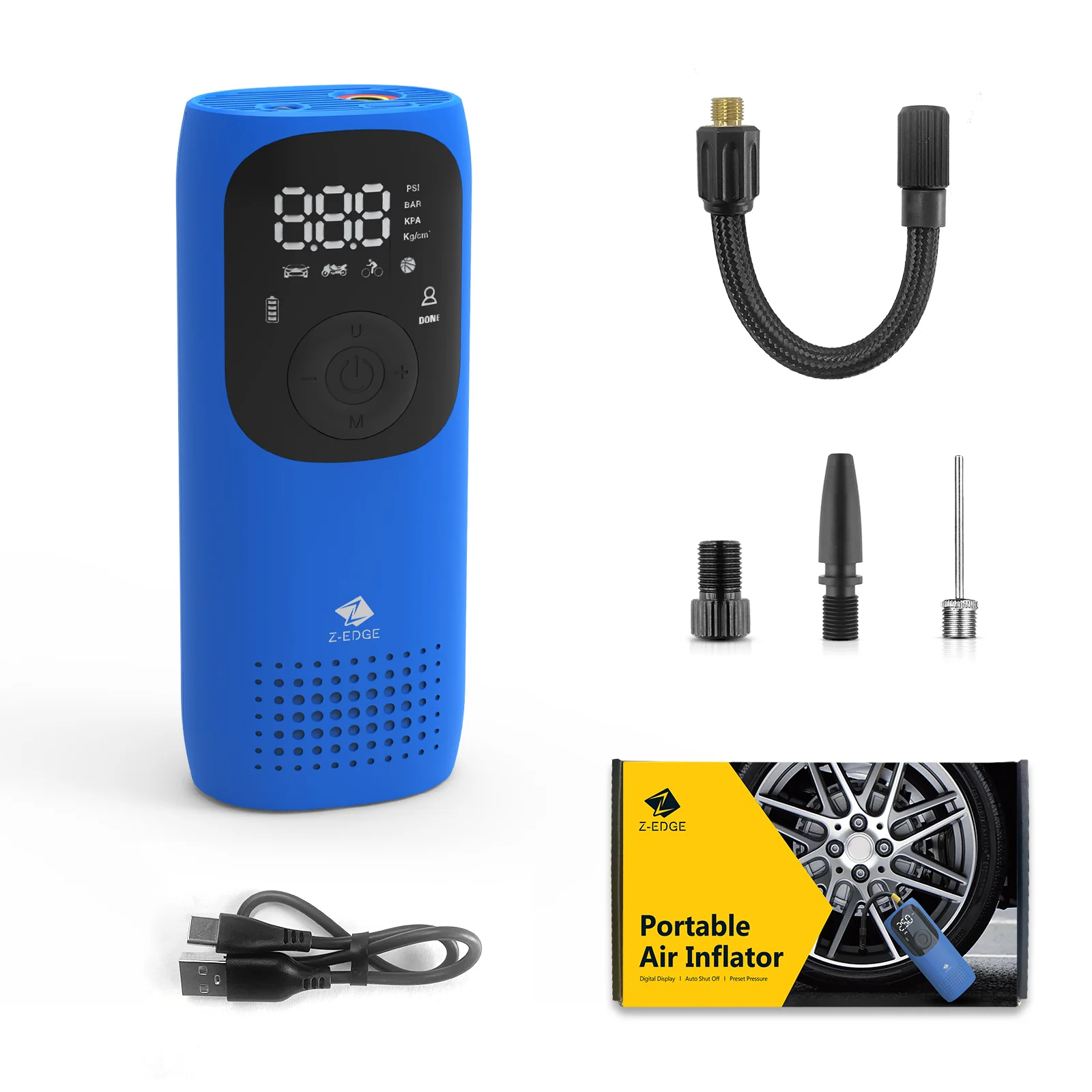 ZAI02 Portable 150PSI Air Inflator with Digital Display - Image 10